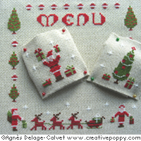 Christmas Decor set (3 patterns)  &lt;br&gt; ADC042-PRT