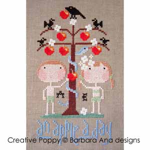 Barbara Ana -  An Apple a Day (cross stitch pattern )