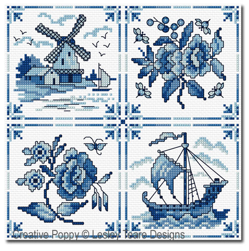 Decorative Delft Tiles &lt;br&gt; LJT495-PRT