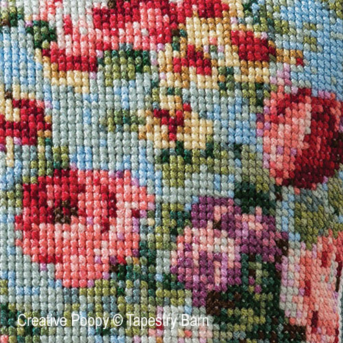 Vintage Roses - Summer Cushion<br> TAB125-PRT - 6 pages
