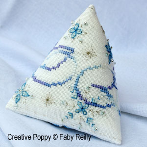 Frosty Snow Flake Humbug (Christmas ornament) <br> FAB207-PRT