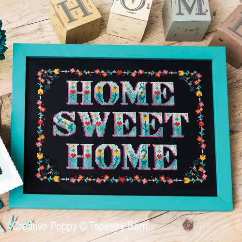 Home Sweet Home (Folk Art) &lt;br&gt; TAB110-PRT - 4 pages