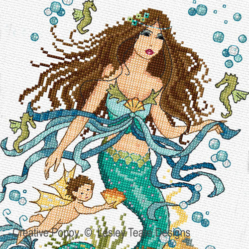 Mermaid & Water Nymphs<br> LJT488-PRT