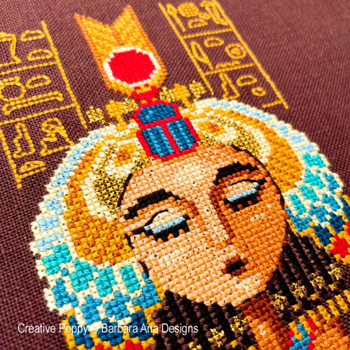 Cleo Dreams cross stitch pattern by Barbara Ana Designs