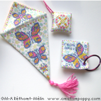 Needlework accessories: Butterflies <br> MAR137-PRT
