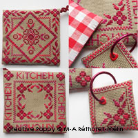 Kitchen potholder set (red)  &lt;br&gt; MAR151-PRT