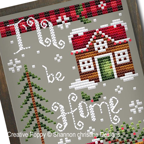Home for Christmas banner <br> SWA156-PRT