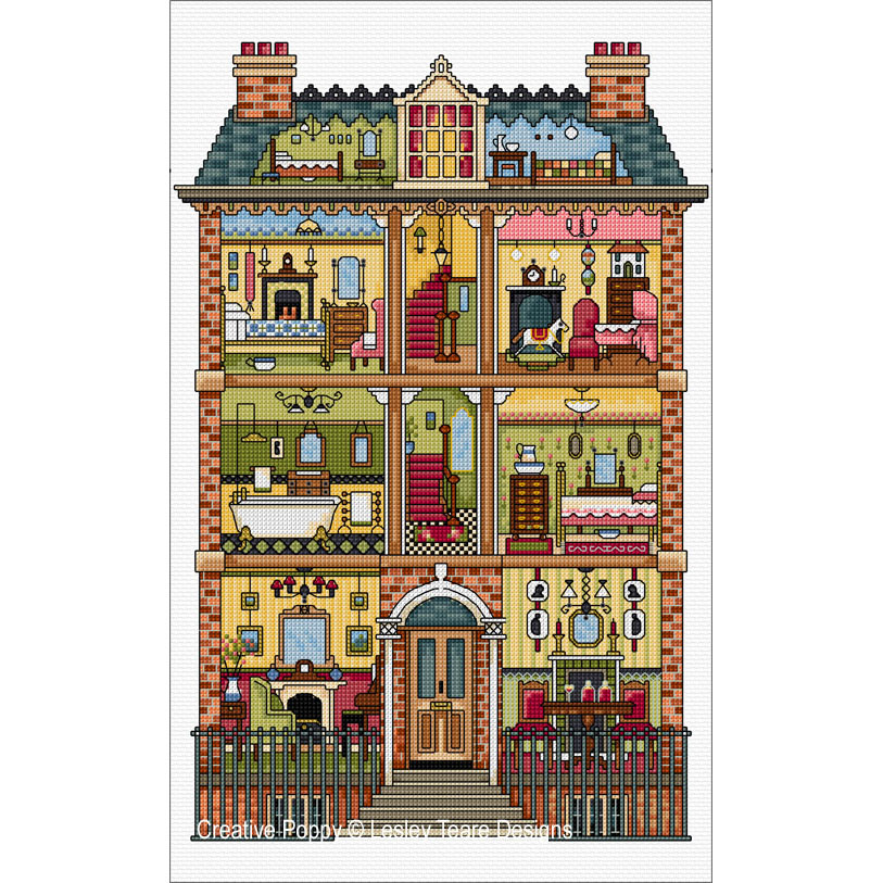 Victorian Dolls House &lt;br&gt; LJT661-PRT