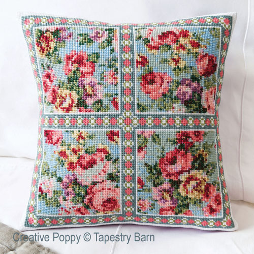 Vintage Roses - Summer Cushion<br> TAB125-PRT - 6 pages