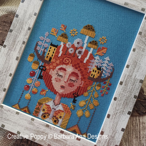 Woodland Dreams cross stitch pattern by Barbara Ana Designs