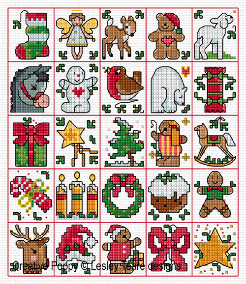 25 Christmas Tag motifs &lt;br&gt; LJT525-PRT