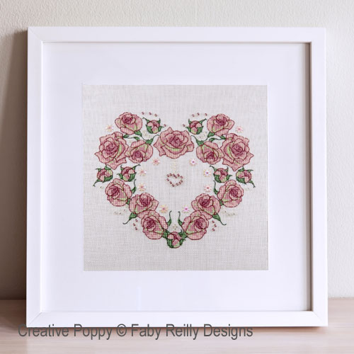 Once upon a Rose Heart <br> FAB243PRT