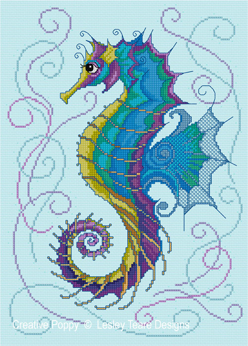 Glorious Seahorse &lt;br&gt; LJT584-PRT