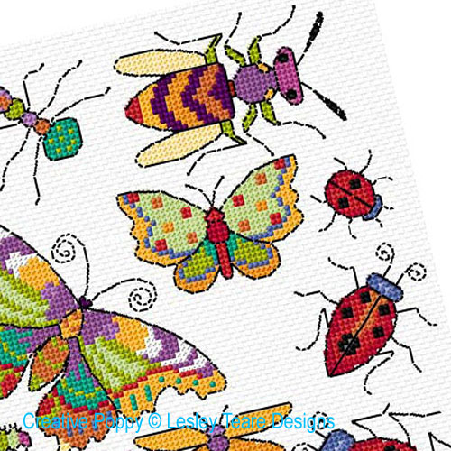 Bugs & Butterflies  <br> LJT537-PRT