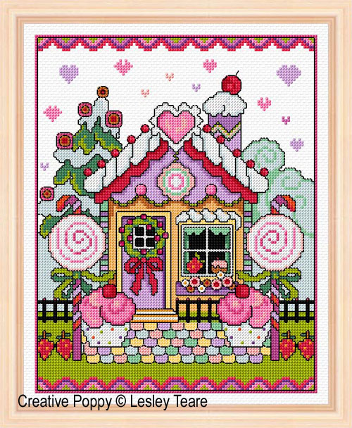 Gingerbread house &lt;br&gt; LJT342-PRT