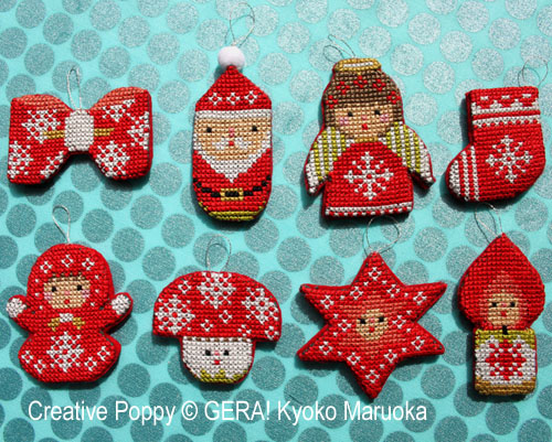 Mini Christmas Ornaments  &lt;br&gt; GER140-PRT