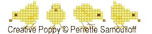 Little chicks (large pattern) <br> PER018-PRT