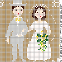 The wedding (large pattern) <br> PER021-PRT
