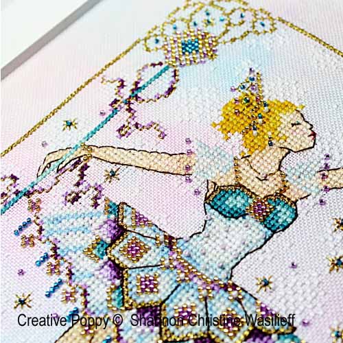 Snow Queen cross stitch pattern by Shannon Christine 
