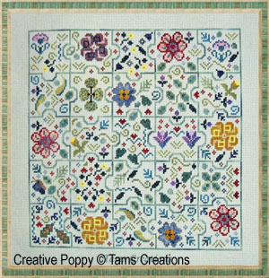 Floral Jigsaw Puzzle <br> TAM221-PRT