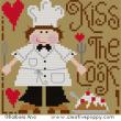 Kiss the cook (male version) <br> BAN050-PRT