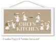 Chef's Kitchen (7 cook motifs & Alphabet) <br> PER223-PRT