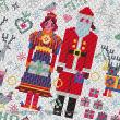 Santa & Mrs Claus Folkies <br> RDH105-PRT