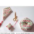 Red cherries Needlework accessories  <br> MAR150-PRT