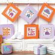 New Baby cards<br> TAB104-PRT - 6 pages