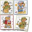 Teddy cards for Boys <br> LJT202-PRT