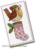 Christmas Birdie Greetings <br> LJT675-PRT