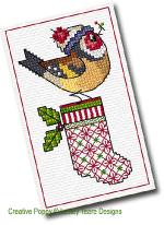 Christmas Birdie Greetings <br> LJT675-PRT