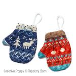 Christmas Mitten decorations<br> TAB116-PRT - 6 pages