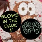 Sparkly Owl Hoop <br> FAB265-PRT