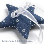 Let it Snow - Star Ornament<br> FAB254-PRT