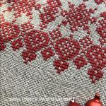Red Lace and Holly Christmas<br> PER230-PRT