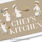 Chef\'s Kitchen (7 cook motifs & Alphabet) <br> PER223-PRT
