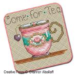 Teatime Tea Cups <br> SWA106-PRT
