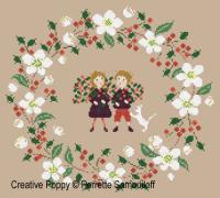 White Christmas wreath &lt;br&gt; PER129-PRT