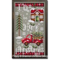 Home for Christmas banner &lt;br&gt; SWA156-PRT