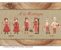 La Montagne (Mountain fashion 1900-1930-1950) &lt;br&gt; PER284-PRT