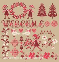 Christmas Welcome (large) &lt;br&gt; PER154-PRT