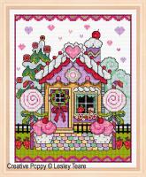 Gingerbread house &lt;br&gt; LJT342-PRT