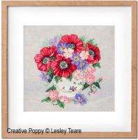 Poppy Bouquet&lt;br&gt; LJT386-PRT